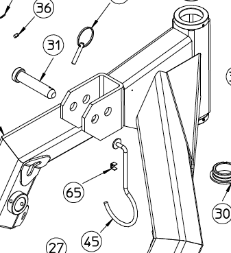 CLIP, PTO HOOK, 200.992