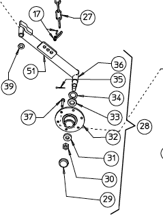 HUB ASSEMBLY CENTER WHEEL 205.777