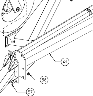 DRAWBAR, CENTER SECTION, MK, 210.095