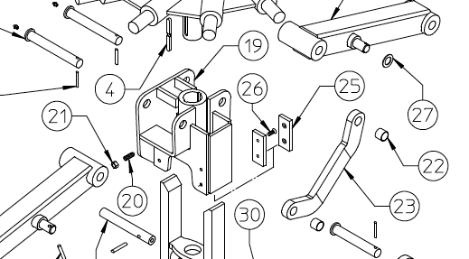 SUPPORT BRACKET SR420 210.679