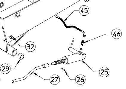 SEAL KIT, CYLINDER, 600.643