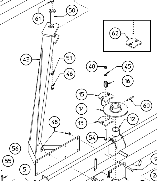 UPRIGHT ARM, LEFT HAND 210.841