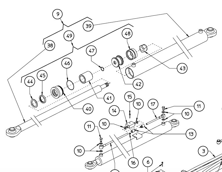 GASKET, DBM 275196, BORE 70, 600.984