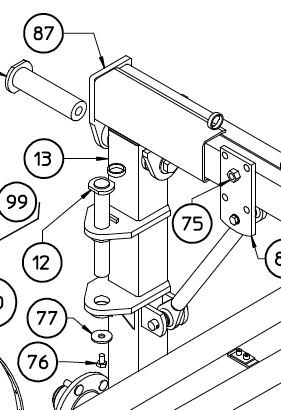 Transport Wheel Arm