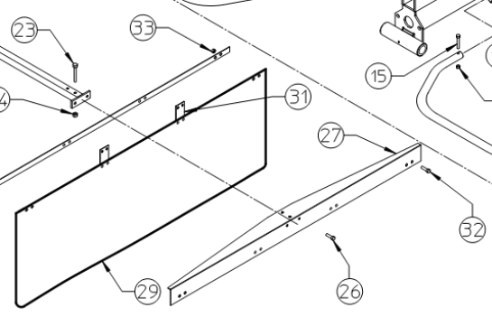 TARP MOUNTING BRACKET, 210.964