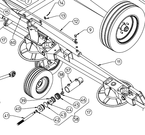 CYLINDER, ST780 WING 220.014