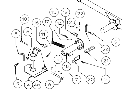 HEADSTOCK RIGHT HAND 220.077