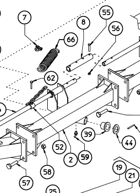 FRAME EXTENSION, FRONT MK16, 220.373