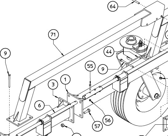 FRAME REINFORCING SECTION, FRONT MK16, 220.406