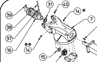 ROTOR HOUSING, RIGHT HAND 220.652