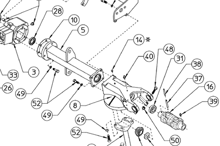 Left hand frame breakdown