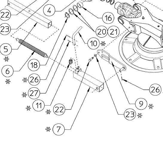 OUTER TUBE, SPRING ASSEMBLY, 220.777