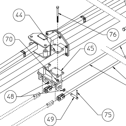 MOUNTING BRACKET, STRUT, 220.852