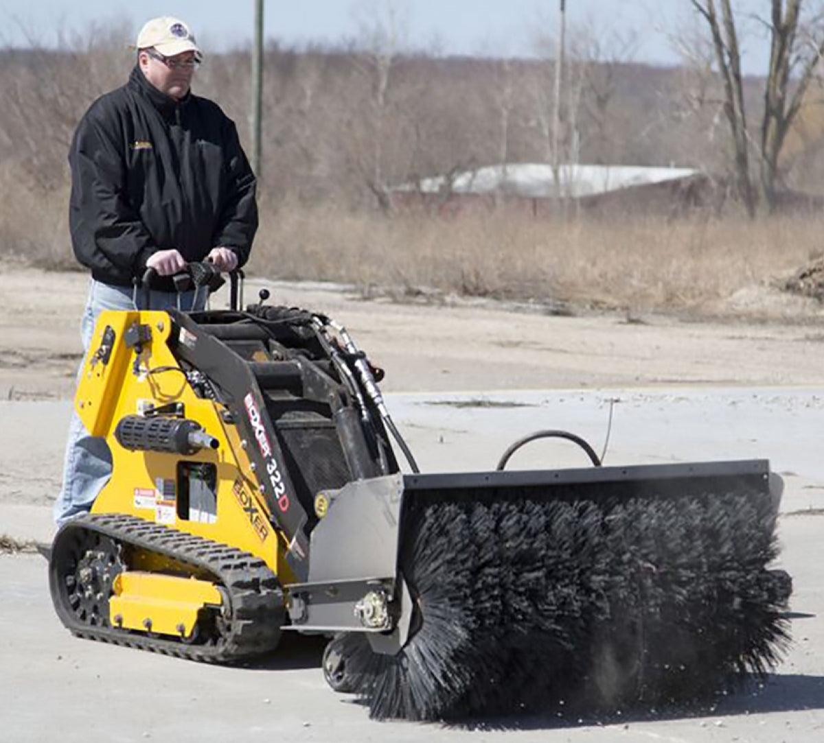 Sweepster Mini-Skid Broom