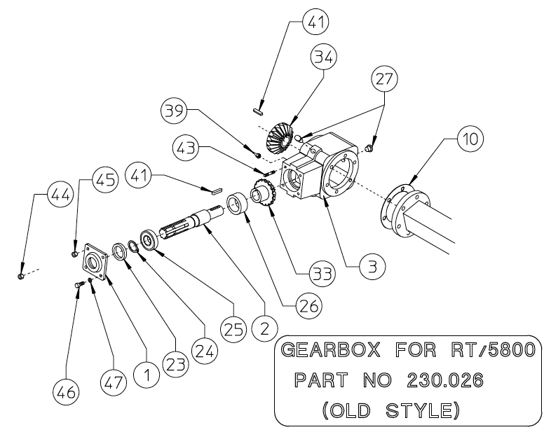 INPUT SHAFT 220.555