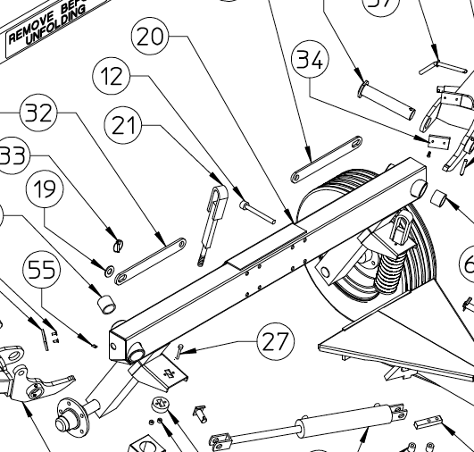 CART FRAME Q-RAKE, 230.298