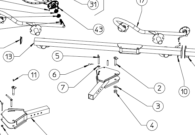 MAIN BEAM, LEFT HAND, QR12, 230.356