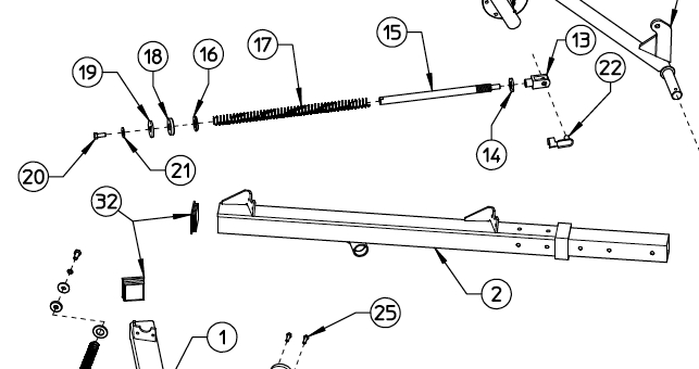 BEAM EXTENSION LH QR 230.711