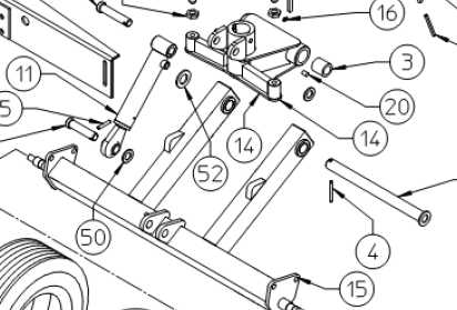 FRAME, SR320 GEARBOX MOUNT, 230.755