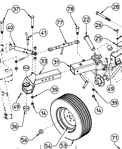 MAIN BEAM CONNECTION ARM, 230.684