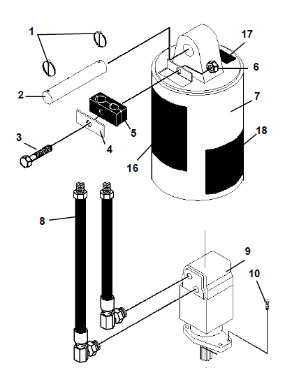 HOSE 0.50x11, 10MJ-10MBOX 90