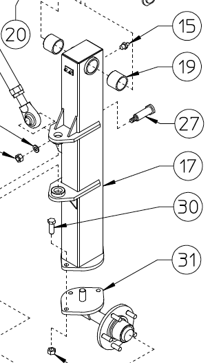 HUB ASSEMBLY, MKE 250.219