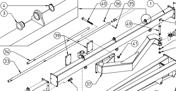 PIPE, 33.7mm x 2415 (95") MKE12 250.248