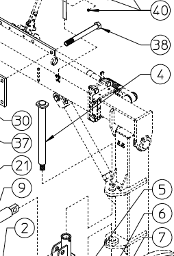 PIVOT PIN 250.295