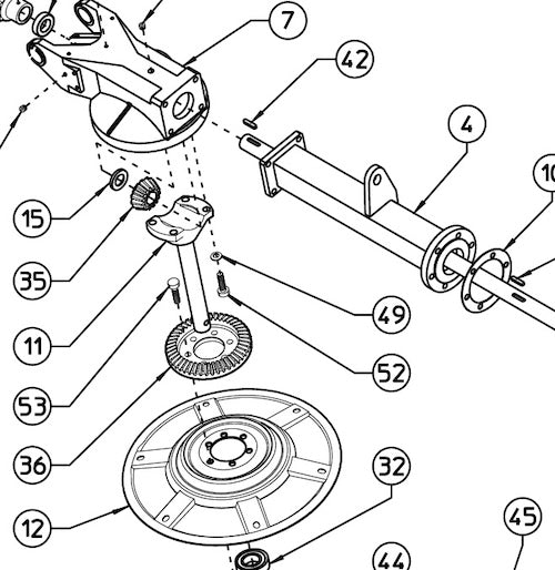 FRAME MEMBER, RIGHT HAND, CENTER (260.063)