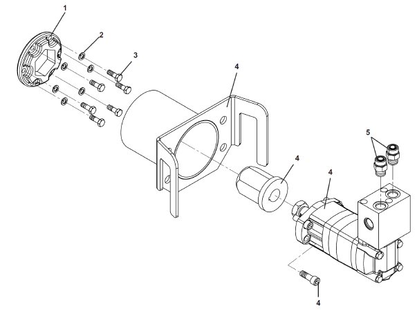 Sweepster 215 drive assembly