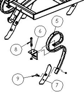 S-tine assembly