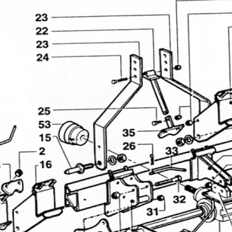 TOP MAST ARM, FP & FPSR FRAME