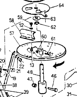 SPINNER DISC FSP100, 400.185