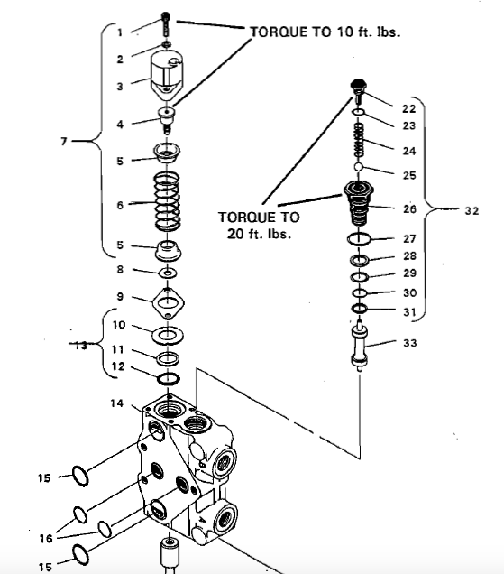 SEAL KIT, COMPLETE SECTION