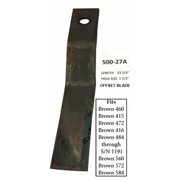 500-27A blade specs