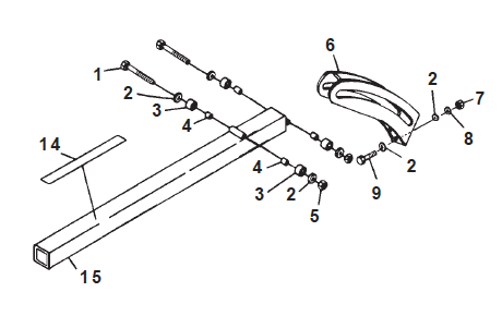 CRUMBER RESTRAINT BAR