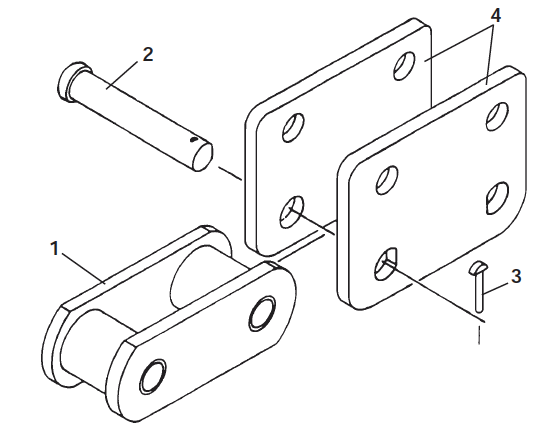 INNER LINK, 2.00 PITCH