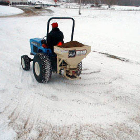 550 spreading sand