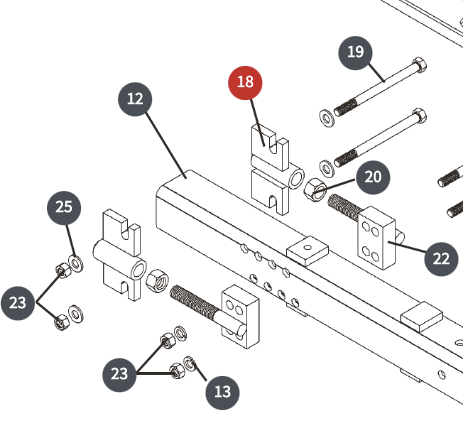 GUIDE TUBE, TRENCHER BOOM