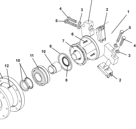 LOCK NUT, SPECIAL, BEARING