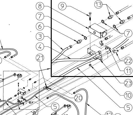 HOSE 0.50 x 6500mm 640.030