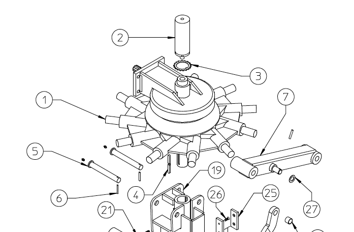 PIVOT PIN, SR420 TONGUE 210.741