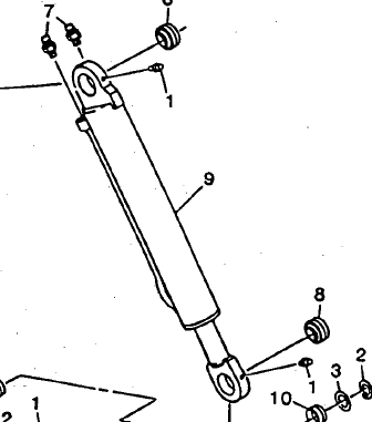 9HD bucket cylinder