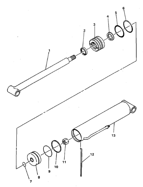 SEAL, CYLINDER ROD