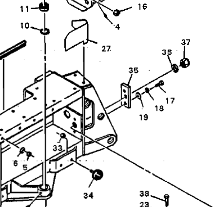 CYLINDER MOUNTING PLATE, 6252