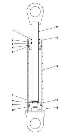 CYLINDER ROD, 62539