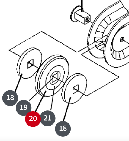 Idler wheel assembly