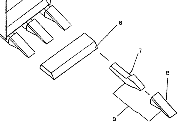 BUCKET TOOTH SHANK 1.00