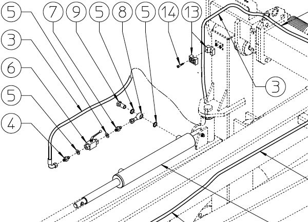 HOSE 0.375 L1840mm 640.063