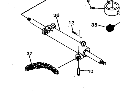 Swing chain assembly